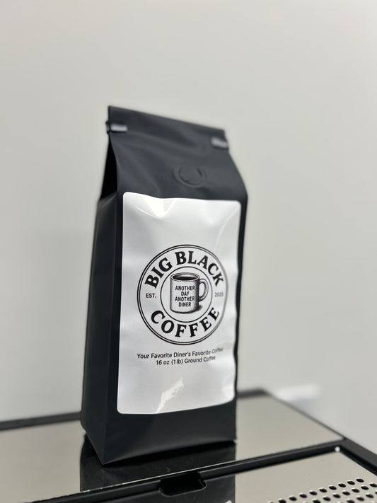Big Black Coffee-16 oz Ground Coffee