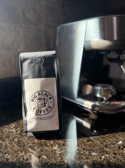 Big Black Coffee-16 oz Ground Coffee