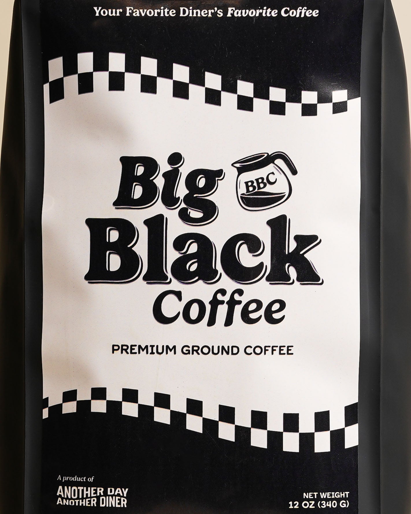 Big Black Coffee | Premium Ground Coffee – Another Day Another Diner